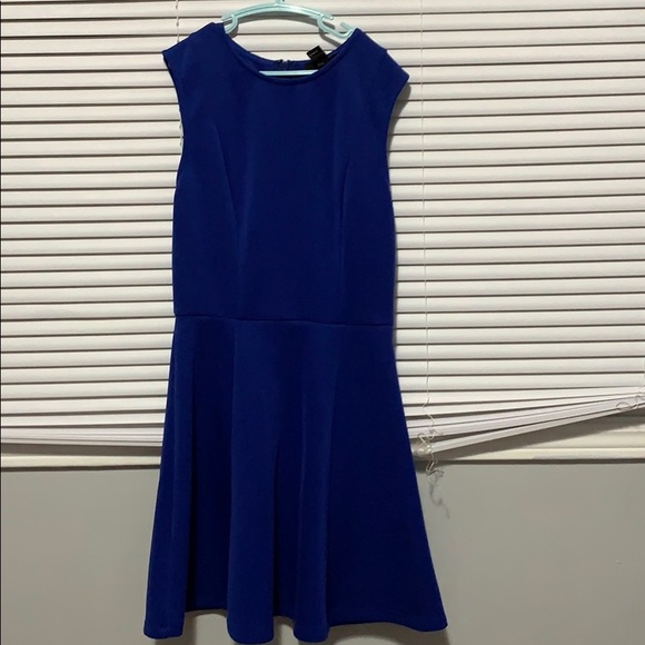 Blue forever 21 sleeveless dress small